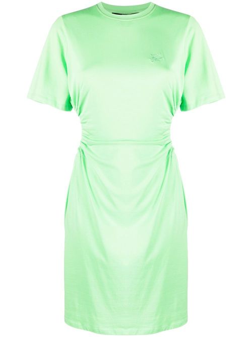 Jersey cut-out dress - Green