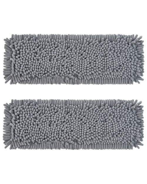 2Pc Chenille Mop Pad Replacement Set