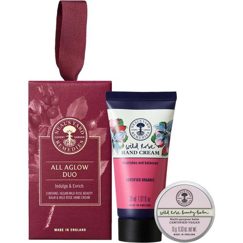 Neal’s Yard Unisex Neal's Remedies All Aglow Duo Gift Set for Radiant Skin - Cream - One