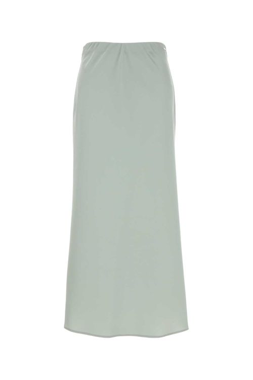 Satin Skirt — Green
