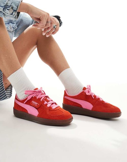 Palermo trainers in red and pink