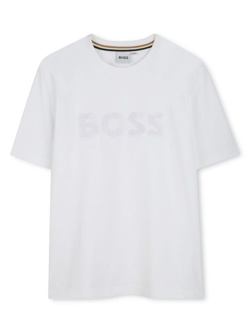 Logo-print cotton T-shirt - White