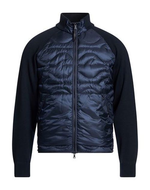 Man Puffer Navy Size L Virgin Wool, Acrylic