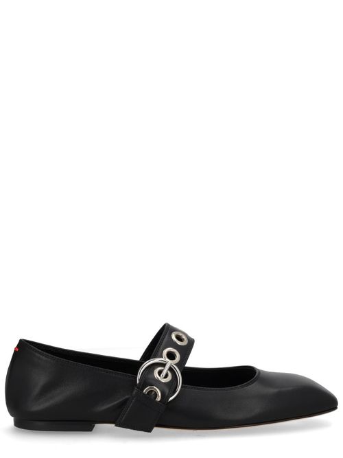 "Uma Mary-Jane" Shoe With Eyelets