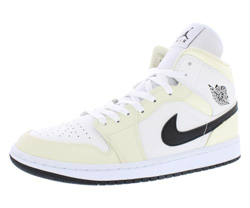 Jordan 1 Mid Women White/Black-Panda Mid DV0991-101
