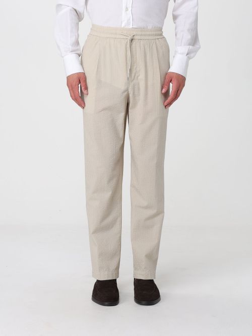 Pants Men color Blue