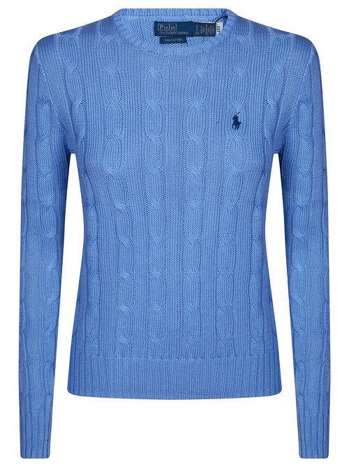 Twist Knit Crewneck Sweater for Women
