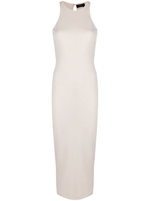 Racerback midi dress - White