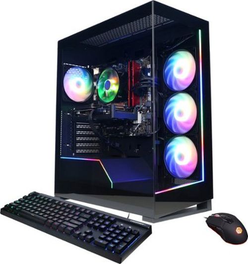 Gamer Master Gaming Desktop - AMD Ryzen 5 5500 - 16GB Memory - NVIDIA GeForce RTX 4060 8GB - 1TB SSD - Black