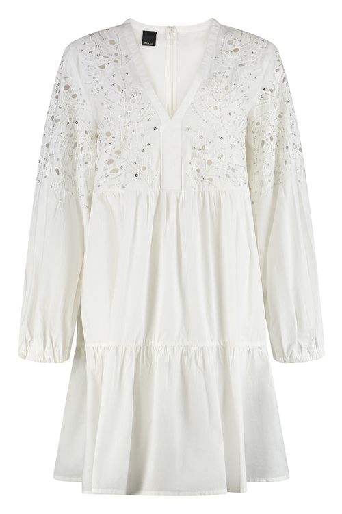 Broderie Anglaise Mini Dress