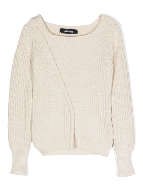 Le Maile Pau ribbed jumper - Neutrals