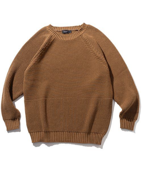 Half Incision Overfit Knit MFTNT002-BR