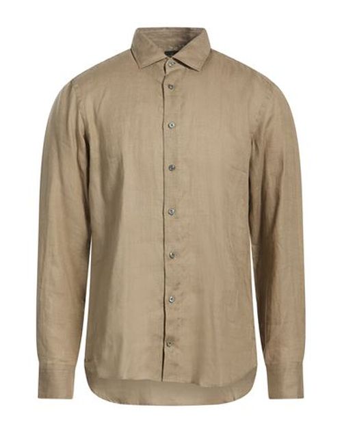 Man Shirt Sage green Size S Linen