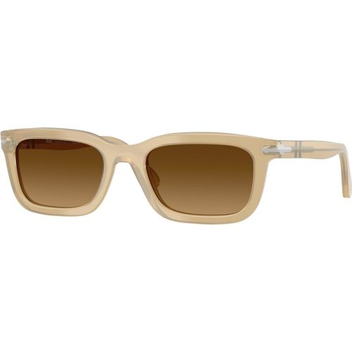 Persol Unisex Persol PO3396S 116985 Sunglasses Acetate Brown Brown Squared Normal Nuanced