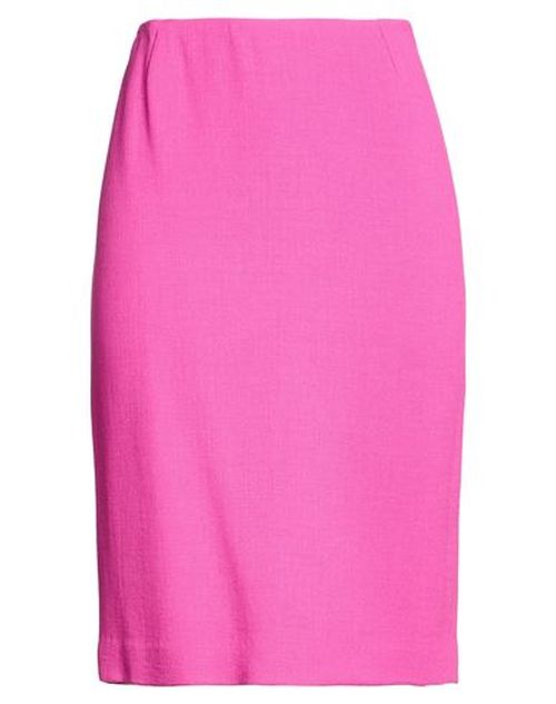 Woman Midi skirt Magenta Size 8 Viscose, Virgin Wool