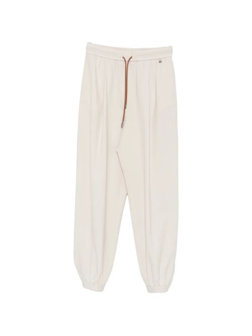 Drawstring Waistband Joggers — Off-white
