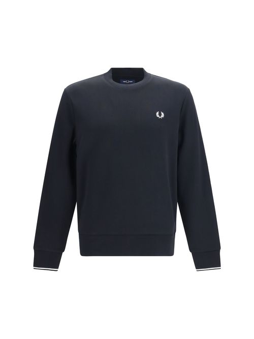 Logo Crew Neck Sweatshirt — Black