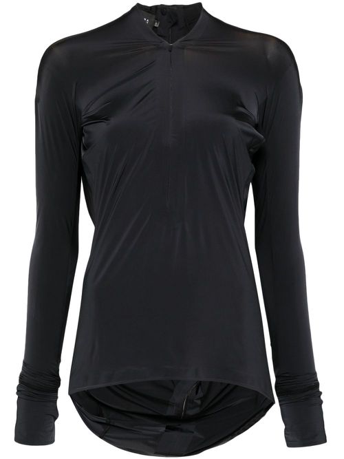 JOHANNA PARV V-neck T-shirt - Black