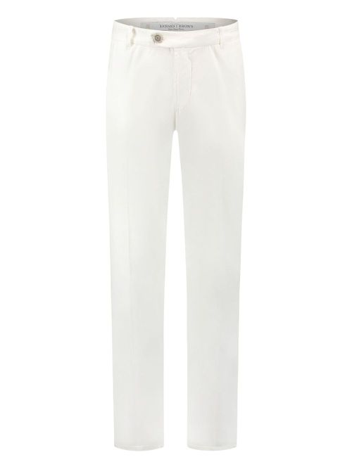 Richard J. Brown logo-patch trousers - White