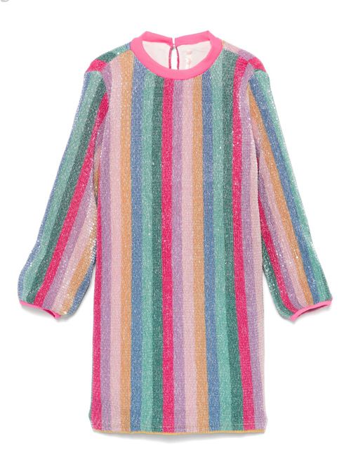 Rainbow dress - Green