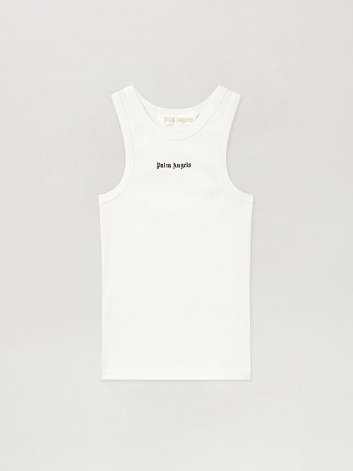 Classic Logo Fitted Tank Top - Woman T