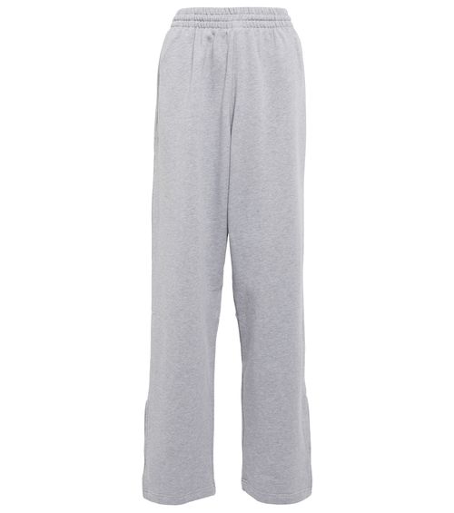 X Hailey Bieber wide-leg cotton sweatpants