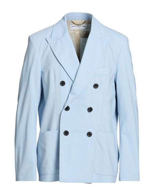 Man Blazer Sky blue Size 38 Virgin Wool, Polyester, Elastane