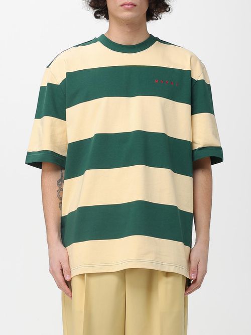T-Shirt Men color Green