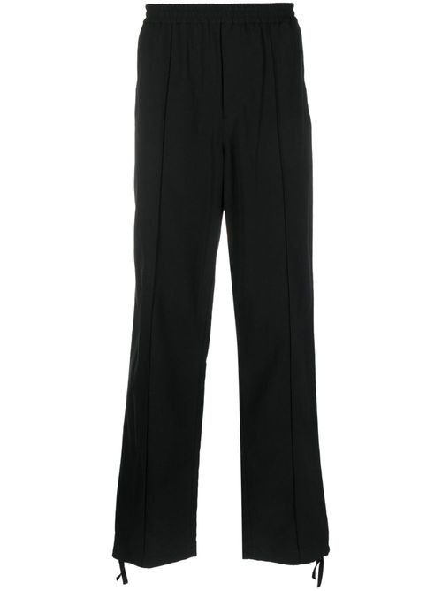 Core straight-leg trousers - Black