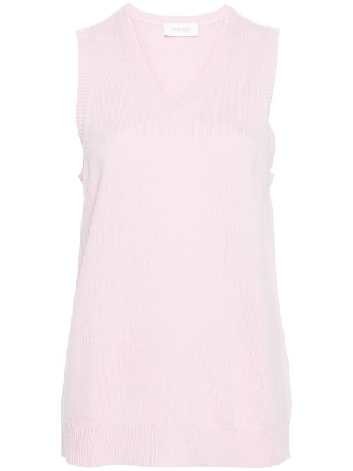 - V-necked Wool Vest