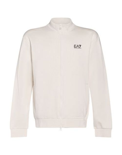 Man Sweatshirt Cream Size L Cotton, Polyester, Elastane