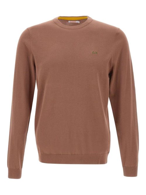 Crew-neck sweater - Brown