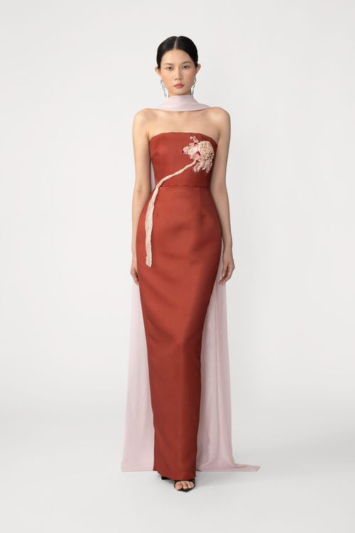 Cherrie Satin Gown