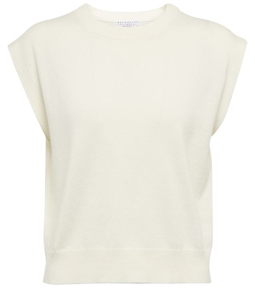 Cashmere sweater vest