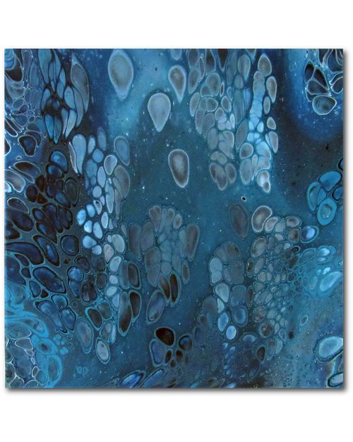 Deep Sea Bubbles Gallery-Wrapped Canvas Wall Art