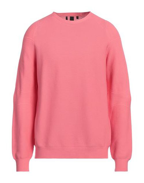 Alphatauri Man Sweater Salmon pink Size L Polyamide