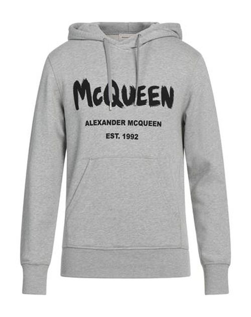 Man Sweatshirt Light grey Size S Cotton, Elastane