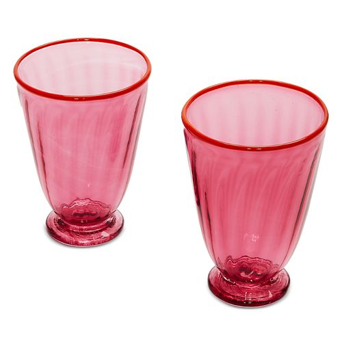 라 더블제이 Rainbow Glasses, Set of 2 GLA0014MUR001FUC01PI