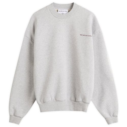 Women's Uniform Crew Neck Sweatshirt Presented by END. Grey/Burgundy