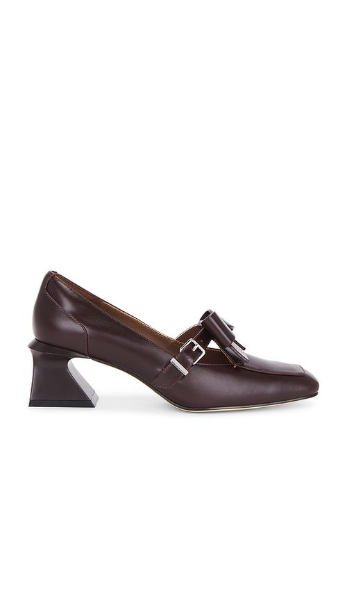 Shushu/Tong Square-toe Mid-heel in Brown. 38. Also