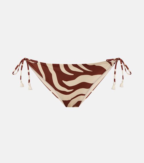 Sagrado reversible low-rise bikini bottoms