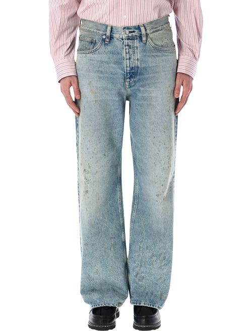 Relaxed Boot Paint Worn Jeans