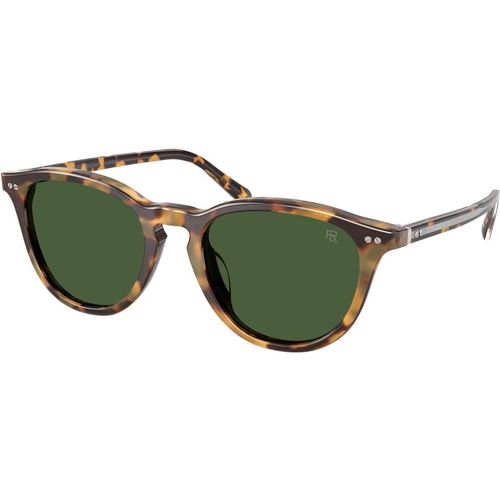 Ralph Lauren Uomo Ralph Lauren RL8241U 633971 Occhiali da sole Acetato Tartaruga Verde Pantos Normale