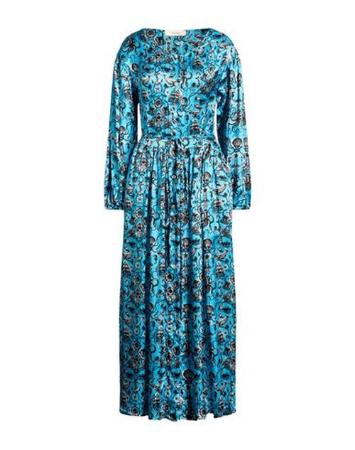 Woman Maxi dress Azure Size 6 Viscose