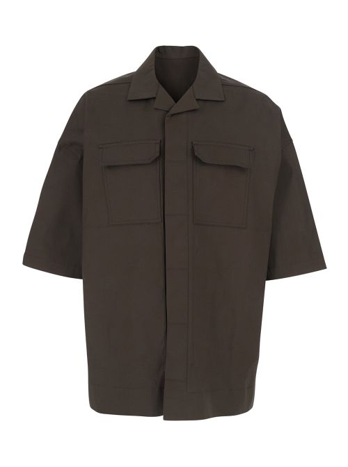 Magnum Bowling Shirt — Brown