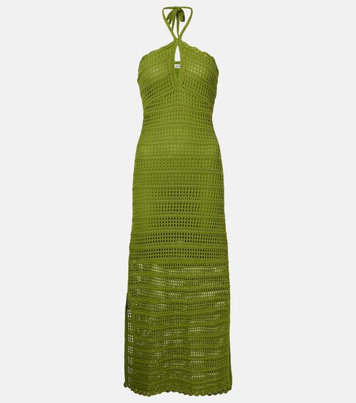 Koah cotton-blend midi dress