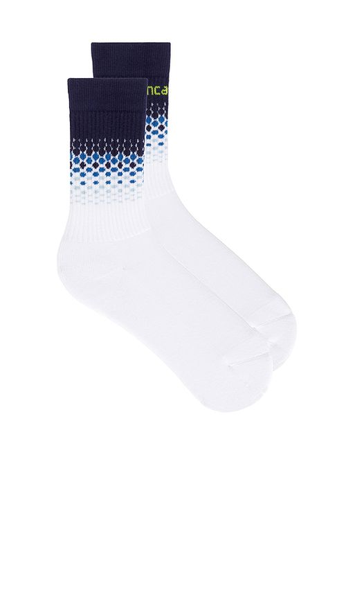 Casablanca Halftone Gradient Socks in Blue. - S also in