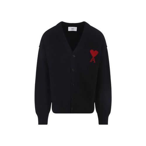 Men's Cardigan with Contrasting Details