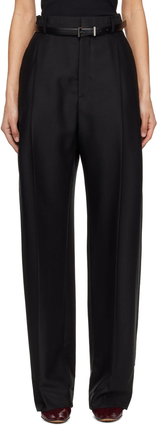 Black Light Mid Rise Trousers