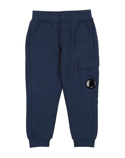 C. p. Company Undersixteen Kid Boy Pants Navy Size 10 Cotton, Elastane